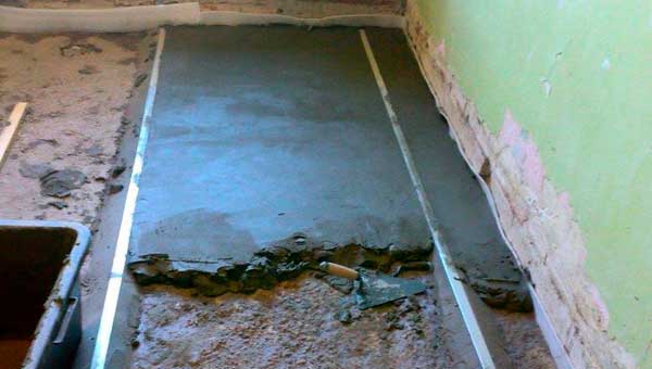 Как сделать стяжку пола