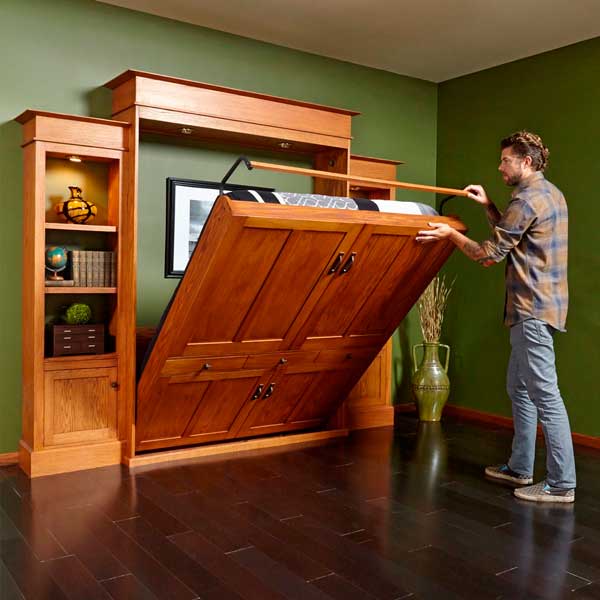 Как сделать замеры для кроватей Мерфи