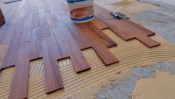 Технология укладки паркета