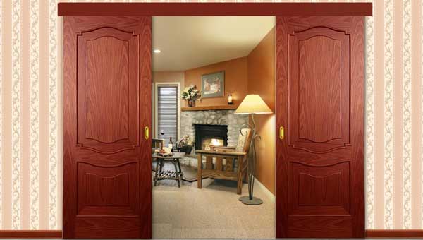 Межкомнатная раздвижная дверь своими руками