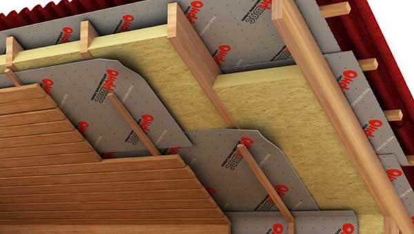 Утепление дома, технология устройства теплоизоляции скатной кровли