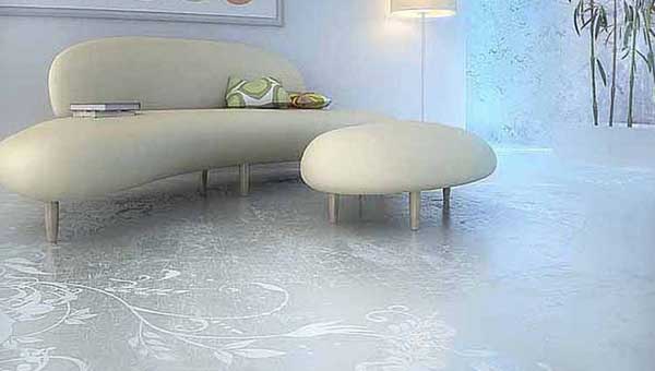 Бесшовные полы. Устройство декоративных бесшовных полов 