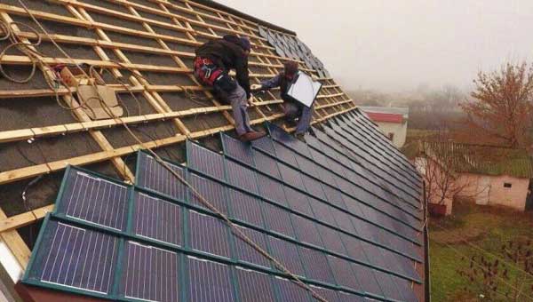 Солнечная черепица 