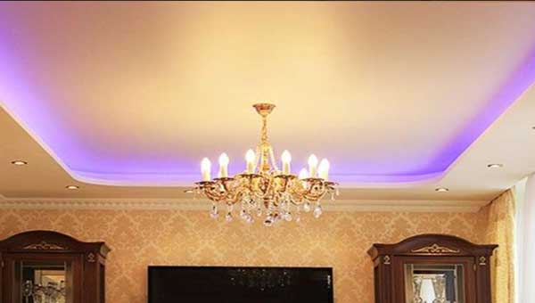 Делаем подсветку потолочных карнизов