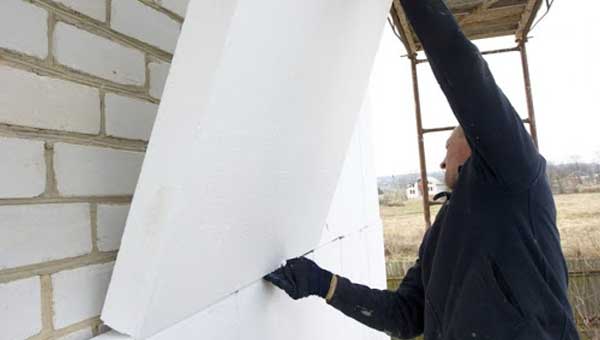 Как утеплить наружные стены пенопластом