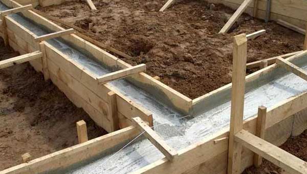 Существуют разные виды фундамента